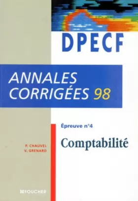 Couverture du produit · ANNALES COMPTABILITE DEPCF 98