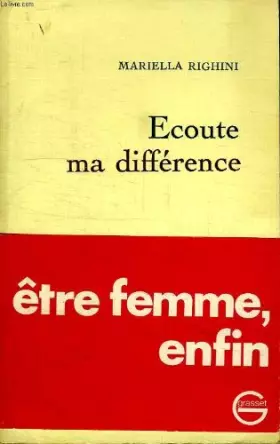 Couverture du produit · Ecoute ma différence