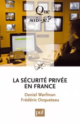 Couverture du produit · La sécurité privée en France