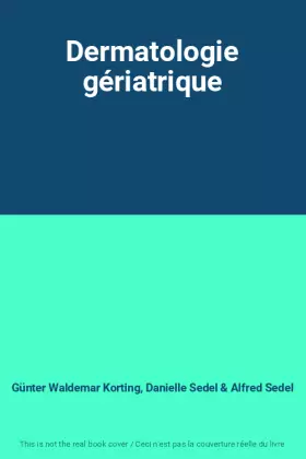 Couverture du produit · Dermatologie gériatrique