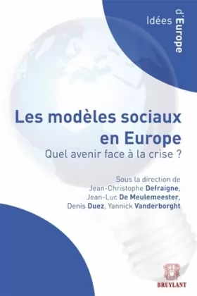 Couverture du produit · Les modèles sociaux en Europe