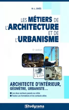 Couverture du produit · Les métiers de l'architecture et de l'urbanisme