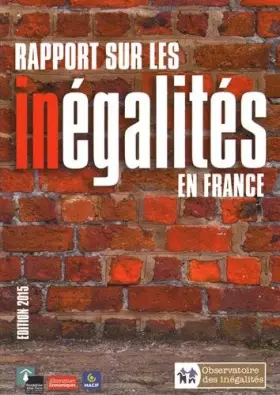 Couverture du produit · Rapport sur les inégalités en France