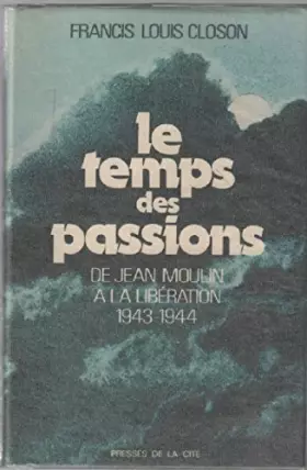 Couverture du produit · Le temps des passions
