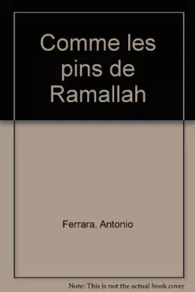 Couverture du produit · Comme les pins de Ramallah