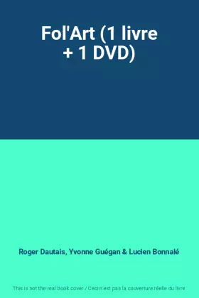 Couverture du produit · Fol'Art (1 livre + 1 DVD)