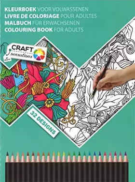 Couverture du produit · Adult Colouring Book - Assorted