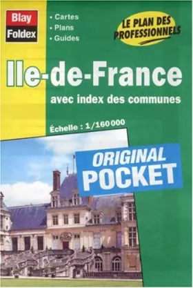 Couverture du produit · Carte routière : Ile-de-France (format pocket)