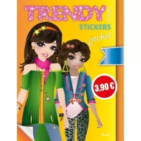Couverture du produit · Trendy model stickers pocket: Jaune