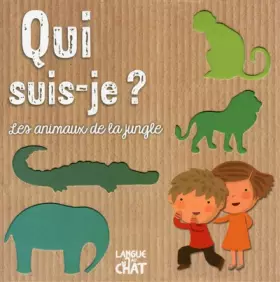 Couverture du produit · Qui suis-je ? - Les animaux de la jungle (pochoirs)
