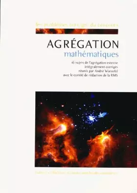 Couverture du produit · L'agrégation de mathématiques : annales, 1993-1999