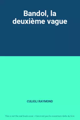 Couverture du produit · Bandol, la deuxième vague
