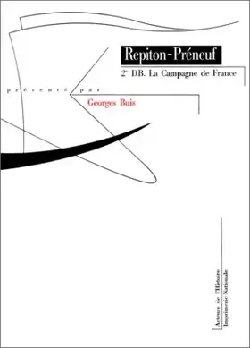 Couverture du produit · 2e DB : La Campagne de France