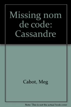Couverture du produit · Missing nom de code: Cassandre