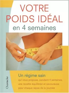 Couverture du produit · Votre poids idéal en 4 semaines