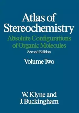 Couverture du produit · Atlas of Stereochemistry: Absolute Configurations of Organic Molecules