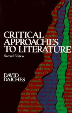 Couverture du produit · Critical Approaches to Literature