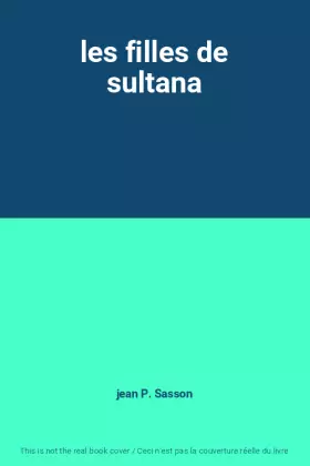Couverture du produit · les filles de sultana