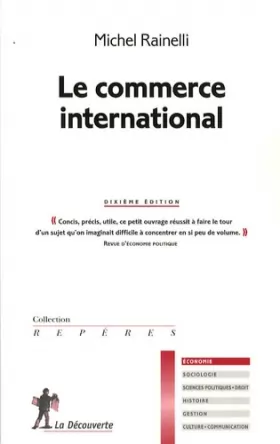 Couverture du produit · Le commerce international