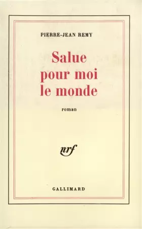 Couverture du produit · Salue pour moi le monde