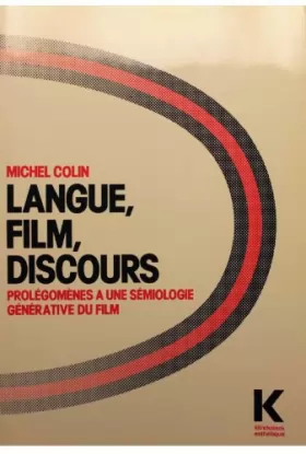 Couverture du produit · Langue, film, discours