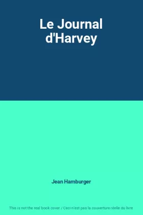 Couverture du produit · Le Journal d'Harvey