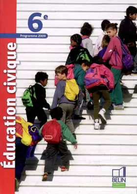 Couverture du produit · Education civique 6e : Programme 2009, petit format