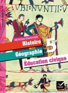 Couverture du produit · Histoire-Géographie et Education Civique 5ème éd. 2010 - Fiches d'activités
