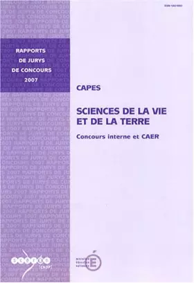 Couverture du produit · Capes Sciences de la Vie et de la Terre: Concours interne et CAER