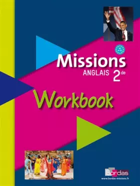 Couverture du produit · Missions 2de  Workbook