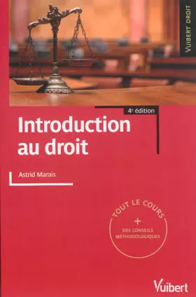 Couverture du produit · Introduction au droit