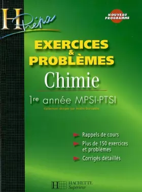 Couverture du produit · Chimie 1ère année MPSI-PTSI : Exercices & problèmes