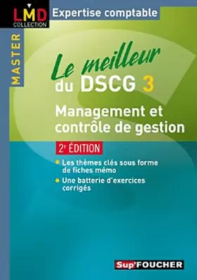 Couverture du produit · Le meilleur du DSCG 3 Management et contrôle de gestion