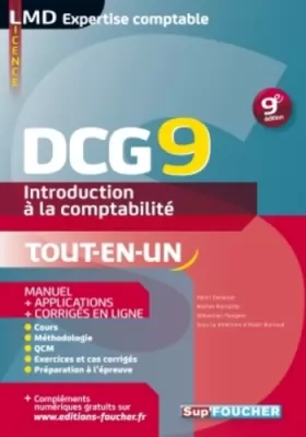 Couverture du produit · DCG 9 - Introduction à la comptabilité - Manuel - 9e édition