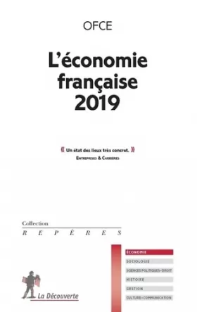 Couverture du produit · L'économie française 2019