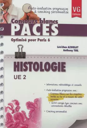 Couverture du produit · Histologie UE 2: Optimisé pour Paris 6