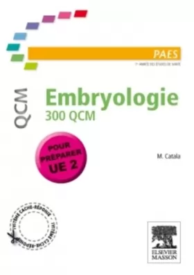Couverture du produit · Embryologie 300 QCM