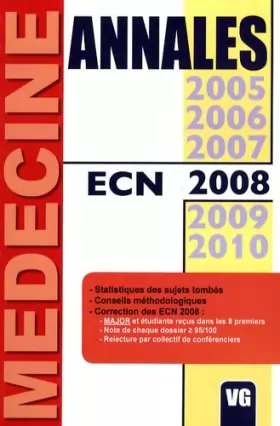 Couverture du produit · Annales ECN 2008