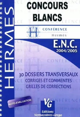 Couverture du produit · Concours Blancs ENC