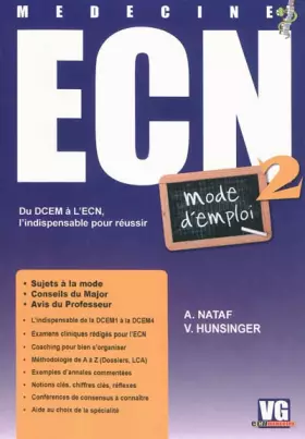 Couverture du produit · ECN mode d'emploi