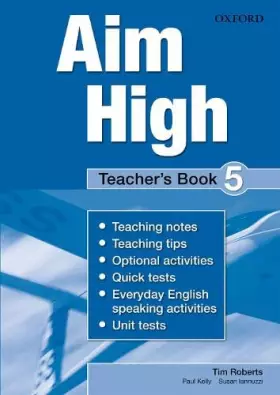 Couverture du produit · Aim High: Level 5: Teacher's Book: A New Secondary Course Which Helps Students Become Successful, Independent Language Learners