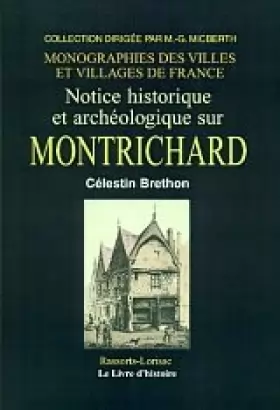 Couverture du produit · Histoire de Montrichard