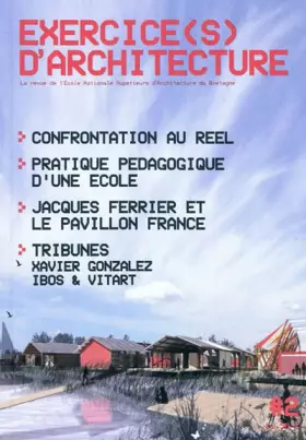 Couverture du produit · EXERCICE(S) D'ARCHITECTURE 2. LA REVUE DE L'ECOLE NATIONALESUPERIEURE D'ARCHITEC