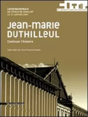 Couverture du produit · Jean Marie Duthilleul