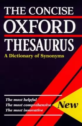 Couverture du produit · The Concise Oxford Thesaurus