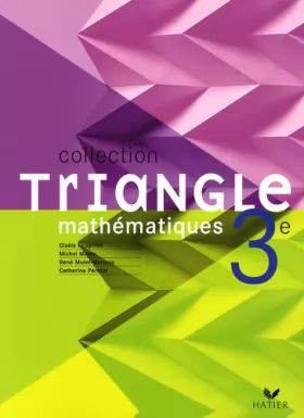 Couverture du produit · Mathématiques 3e : Programme 2007, (version souple)