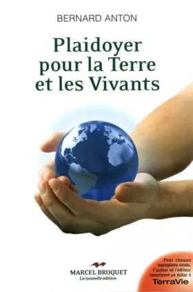 Couverture du produit · Plaidoyer pour la Terre et les Vivants