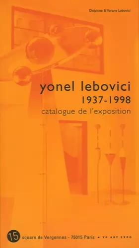 Couverture du produit · Yonel Lebovici (1937-1998) : Catalogue de l'exposition