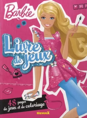 Couverture du produit · Barbie livre de jeux 48 pages de jeux et de coloriage