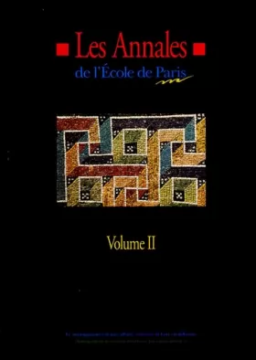 Couverture du produit · Les Annales de l'Ecole de Paris du management : Volume 2, Travaux de l'année 1995